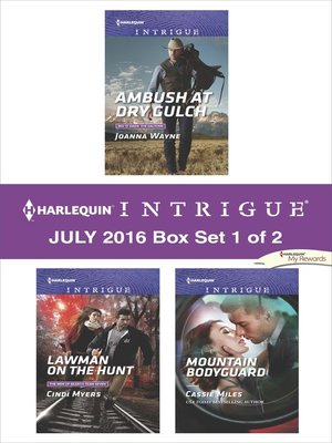 cover image of Harlequin Intrigue July 2016, Box Set 1 of 2